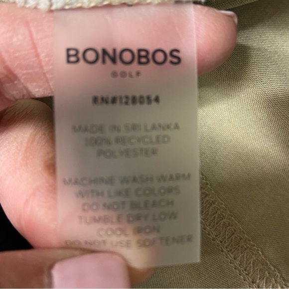 Men! Bonobos Golf Khaki Slim Pants size 35x30 - Picture 7 of 8